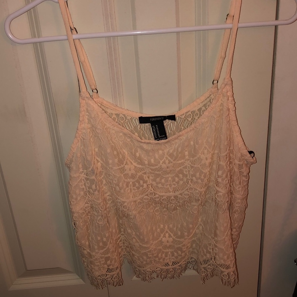Forever 21 lace tank top